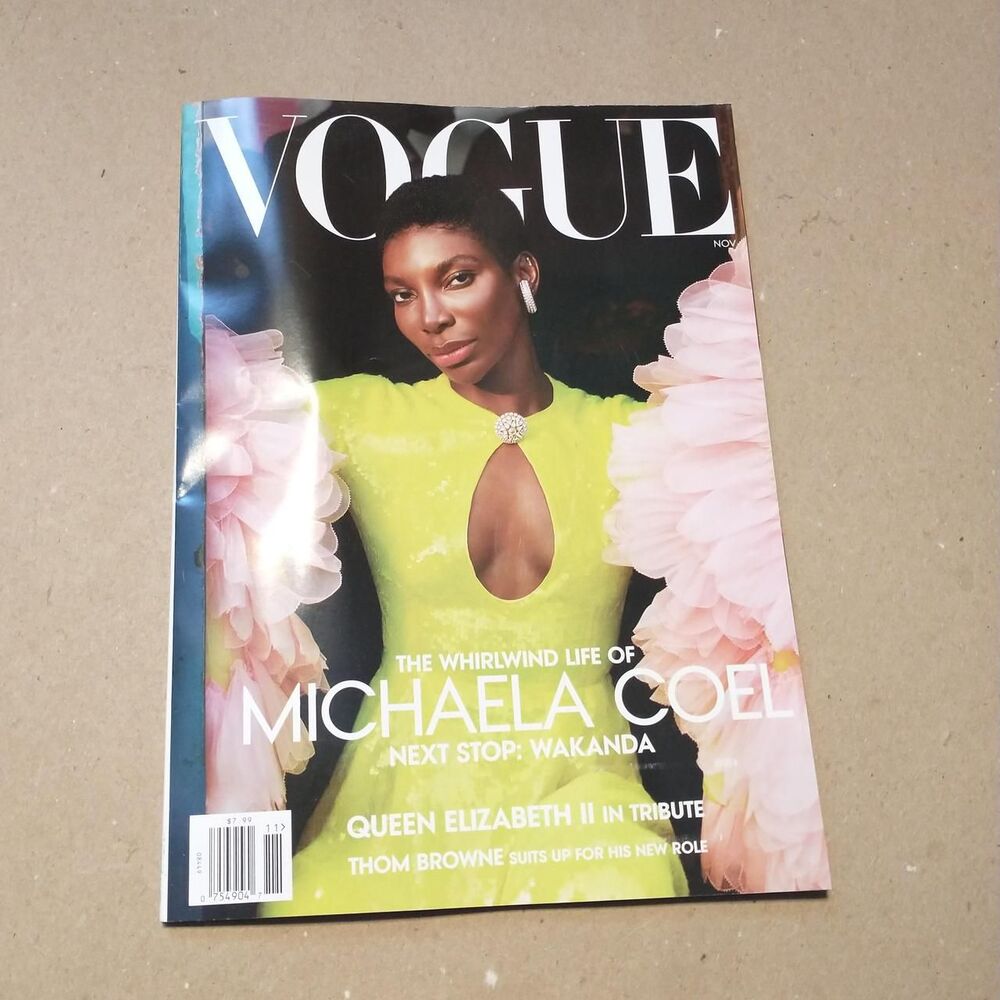 Vogue November 2022 The Whirlwind Life of Michaela Cole.
